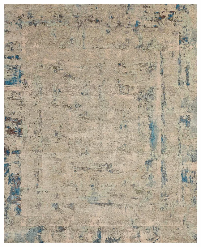 Wool & Silk Contemporary Tribeca Rugs