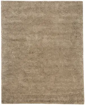 Artisan Hand Tufted Labyrinth