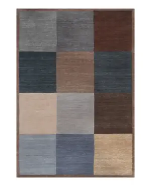 Kotana 12 Square Patchwork - 6' x 9'