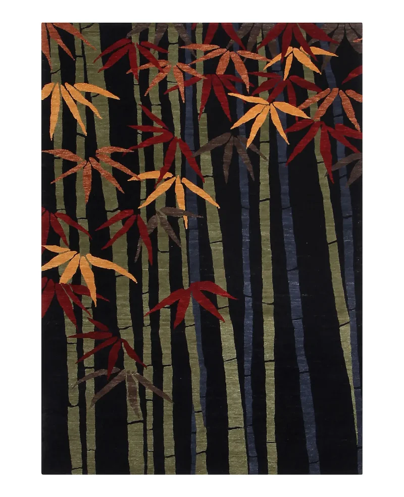 Kotana Bamboo Forest Ebony  -  6'  x  9' 