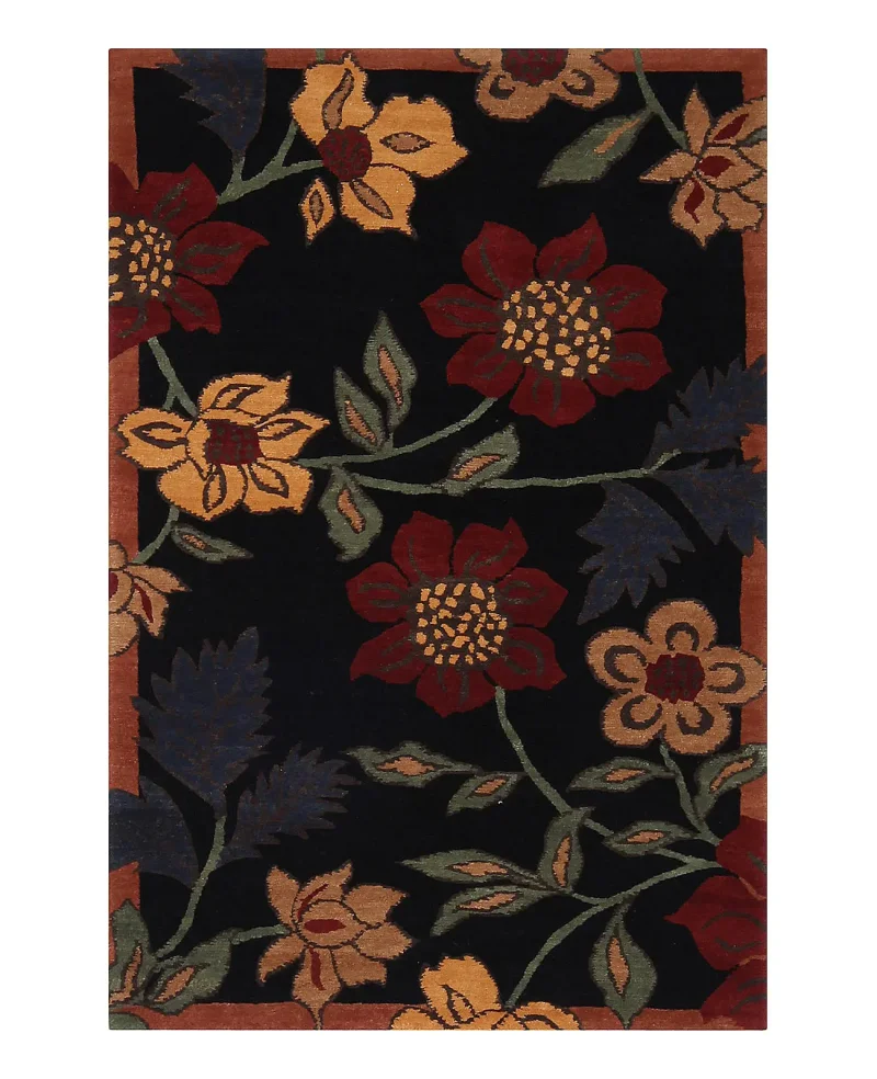 Kotana Chelsea Garden Ebony  -  3'  x  5' 