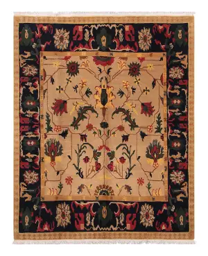 Kotana Heriz Tan - 8' x 10'