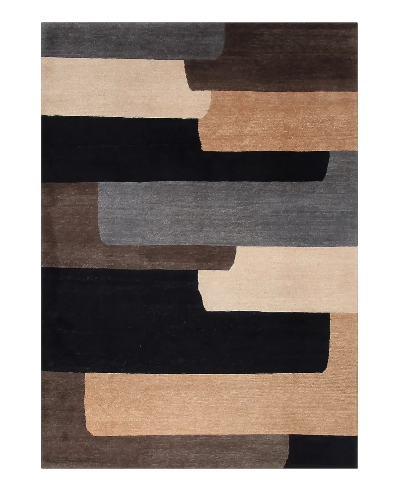 Lama Slipped Blocks Suede  -  6'  x  9' 