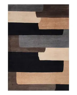 Lama Slipped Blocks Suede - 6' x 9'