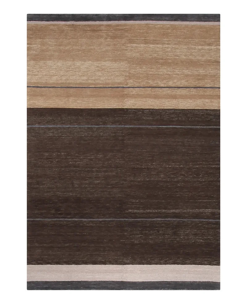 Modern Loop Stripe Slate  -  6'  x  9' 
