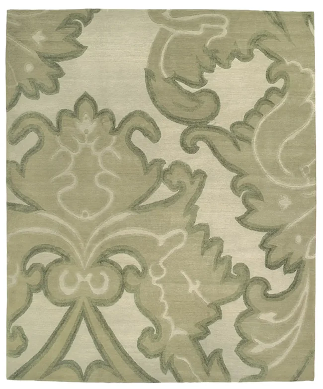 Tufenkian Transitional Implied Damask Rugs