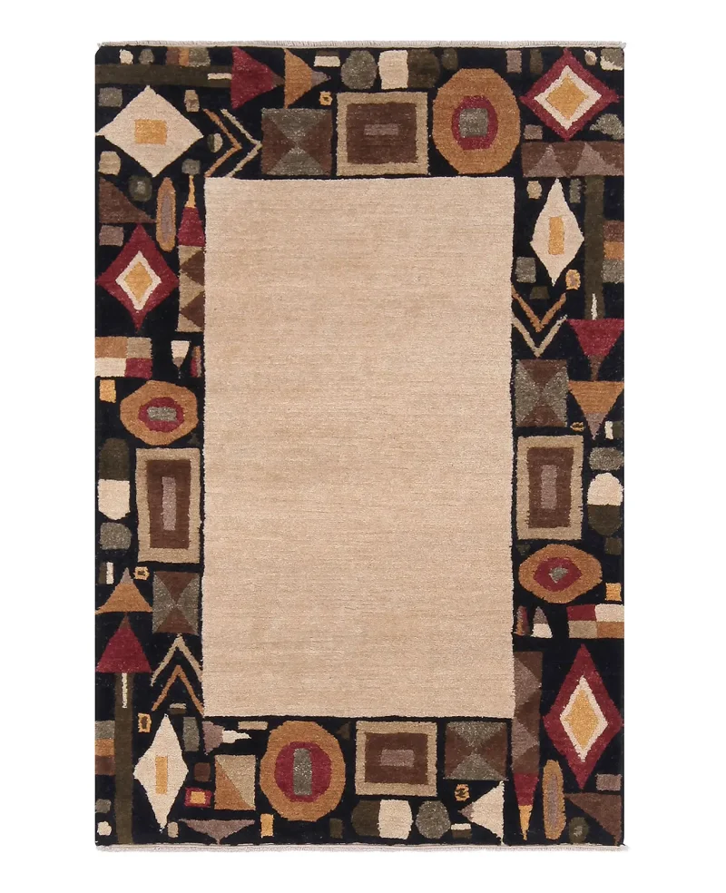 Setana Geometry Cornsilk  -  3'  x  5' 