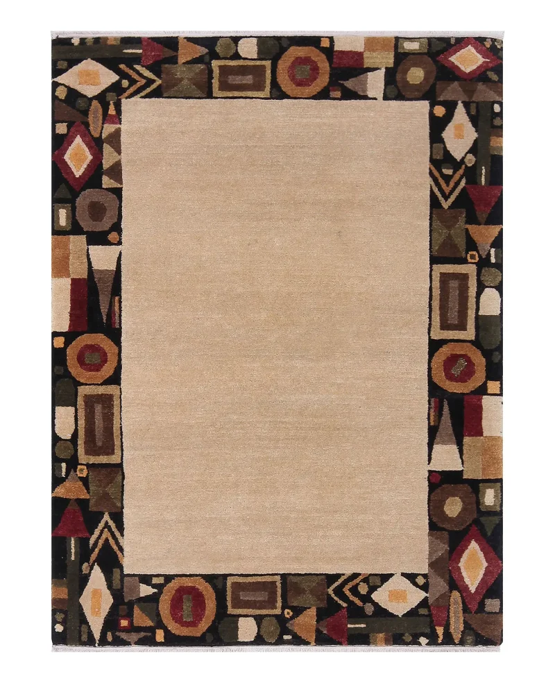 Setana Geometry Cornsilk  -  4'  x  6' 