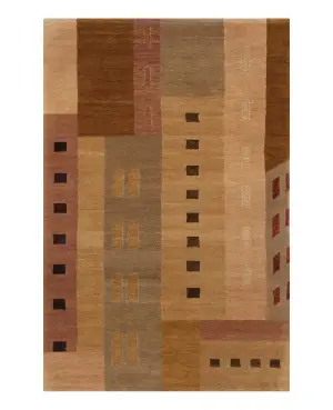 Shakti Big City Gold - 3' x 5'