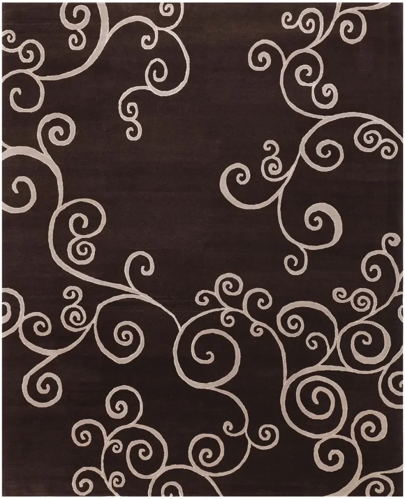Shakti Zephyr Chocolate Pearl  -  8'  x  10' 