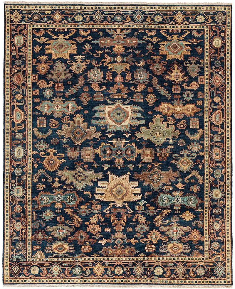 Traditional and Arts and Crafts Classic Heriz 1