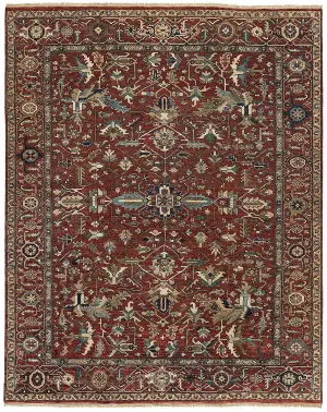 Traditional and Arts and Crafts Classic Heriz 3