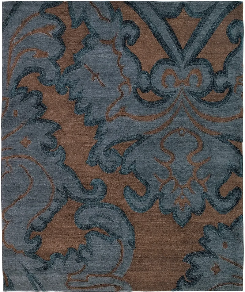 Transitional Implied Damask