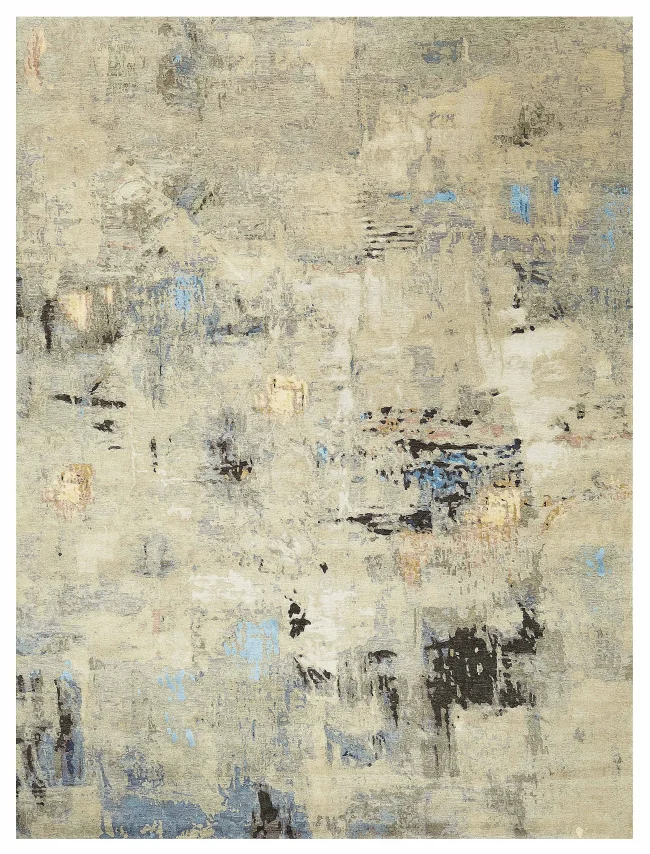 Wool & Silk Contemporary Uptown Rugs