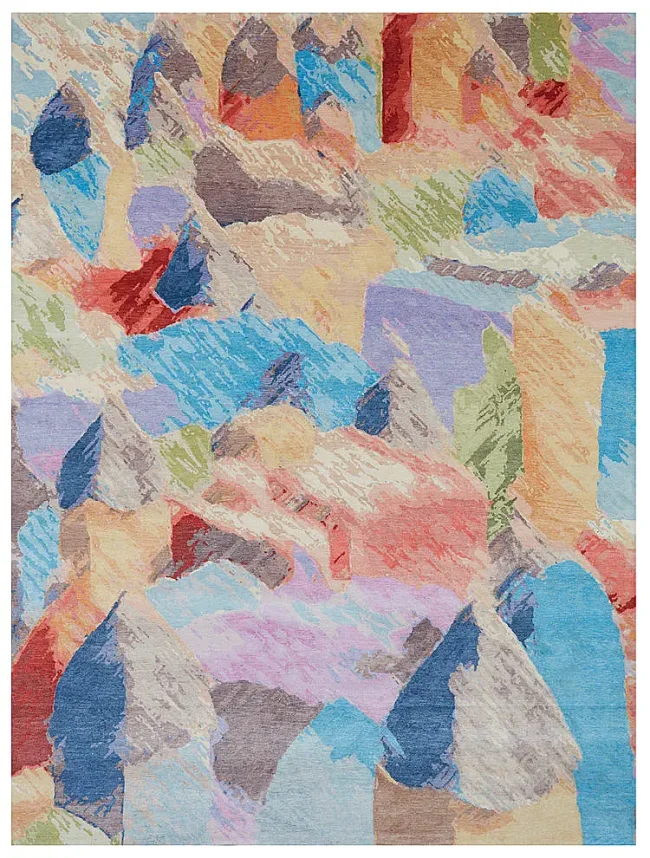 Wool & Silk Contemporary Ville Rugs