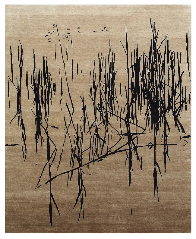 Wool & Silk Contemporary Waterdance-2 Rugs