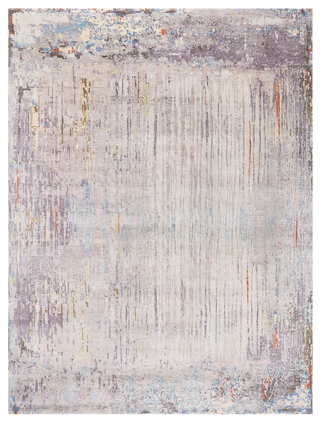 Wool & Silk Contemporary Waterfall Rugs