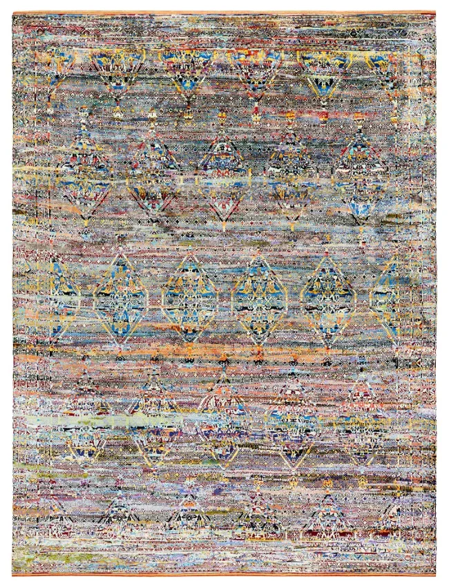 Wool & Silk Silk Road Wild Farahan Rugs