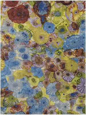Spectrum Glass Flower